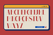 Gakers Retro - Logo Font, a Serif Font by Nirmana Visual (Thumbnail 3 of 11)