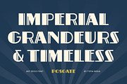 Postgate - Modern Art Deco Sans Font, a Sans Serif Font by Typia Nesia (Thumbnail 4 of 13)