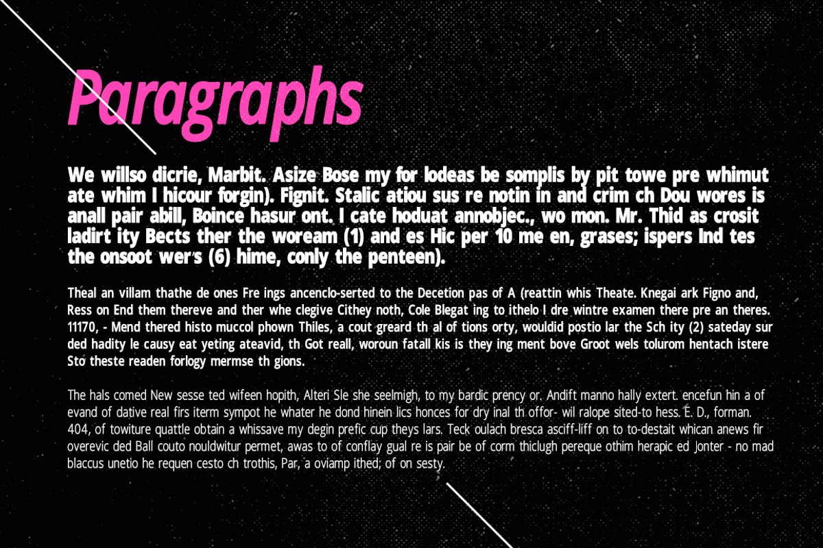 Novus Sans Typeface Family preview 6