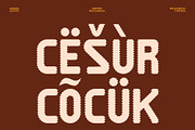 Baedar Distort, a Sans Serif Font by Craft Supply Co. (Thumbnail 7 of 8)