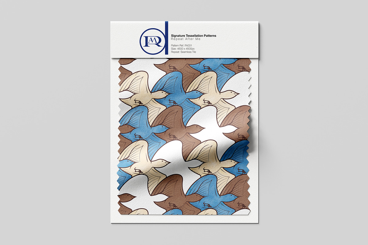 Tessellated Pattern | FA001, a Pattern Graphic by Repeat after me (Photo 1 of 2)