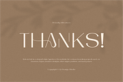 Rolcak - Fashion Brand Font, a Sans Serif Font by QR Design Studio (Thumbnail 15 of 16)