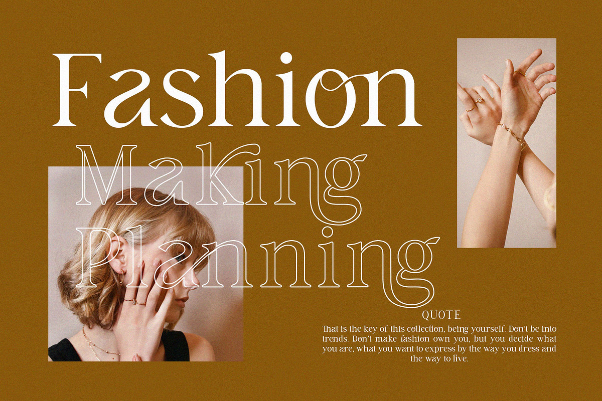 Making Standing - Ligature Typeface, a Serif Font by Graphicxell (Photo 8 of 15)
