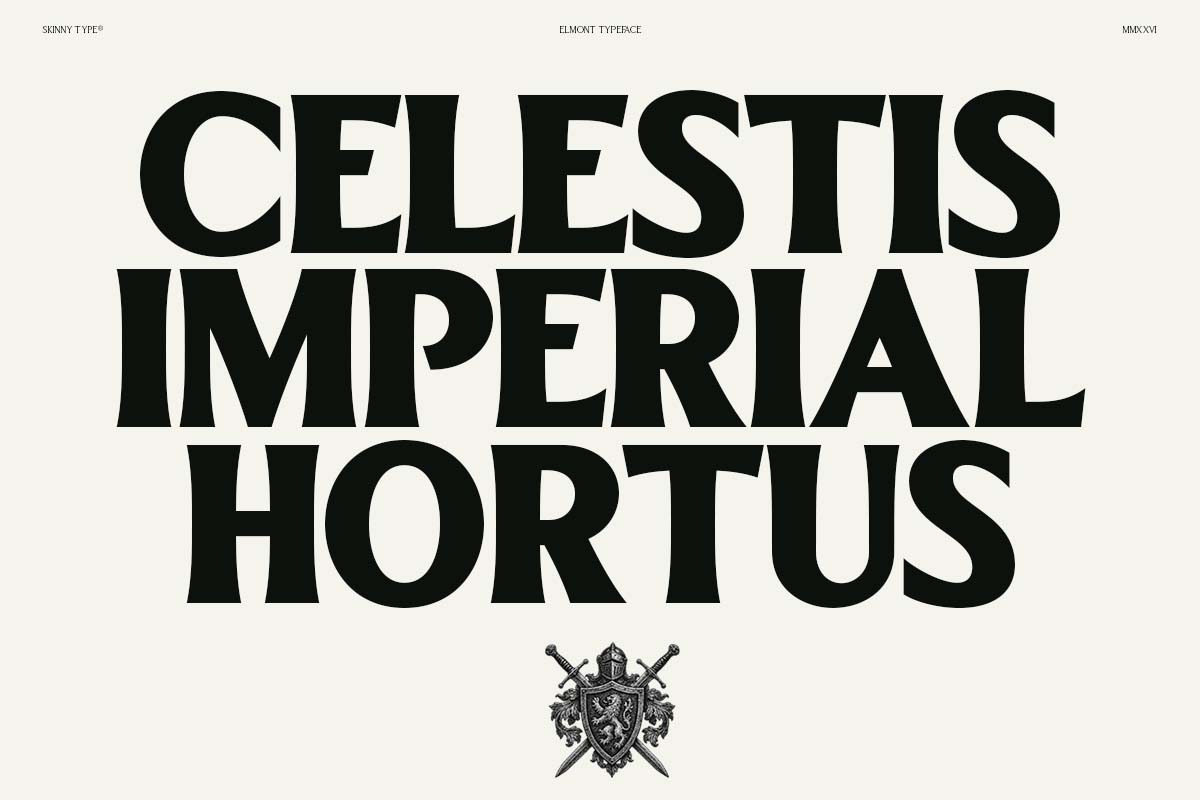 Elmont | 18 Fonts, a Serif Font by Skinny Type (Photo 6 of 10)