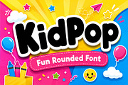 KidPop, a Slab Serif Font by Wow Magic (Thumbnail 2 of 5)