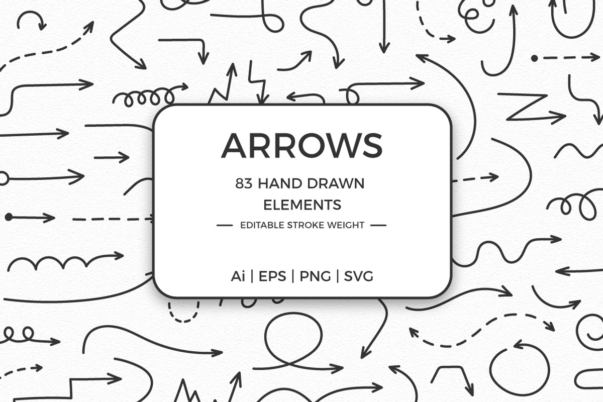 Hand Drawn Arrows, a Graphic by PixMarket (Photo 1 of 3)