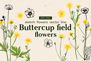 GRAND BUNDLE FLOWERS vector sets 70%, an Object Graphic by irina.vaneeva (Thumbnail 3 of 7)
