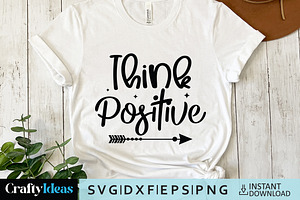 Positivity & Inspirational SVG Bundl