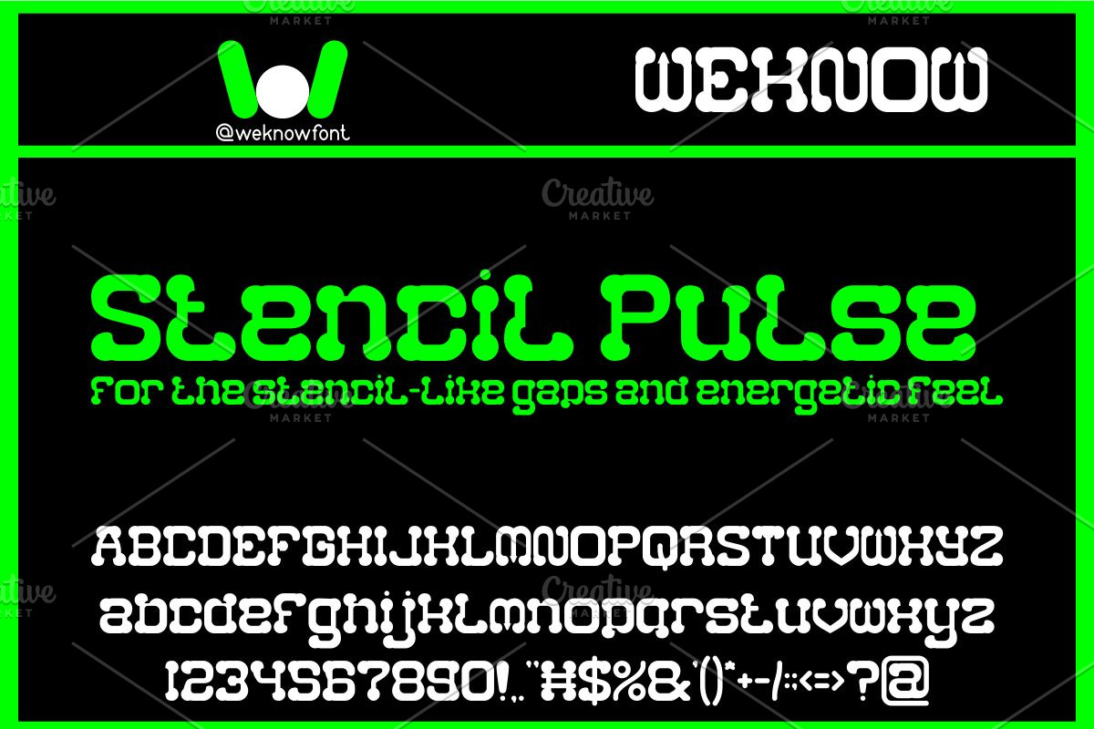 Spherical Drone font, a Font by weknow (Photo 5 of 8)