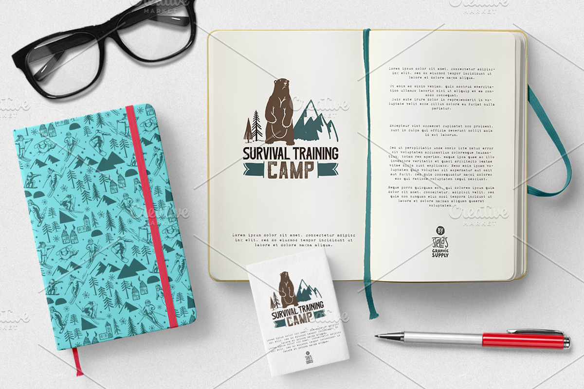 Winter Fun, Adventure Logo Pack, a Branding & Logo Template by Stella's Graphic Supply (Photo 10 of 10)