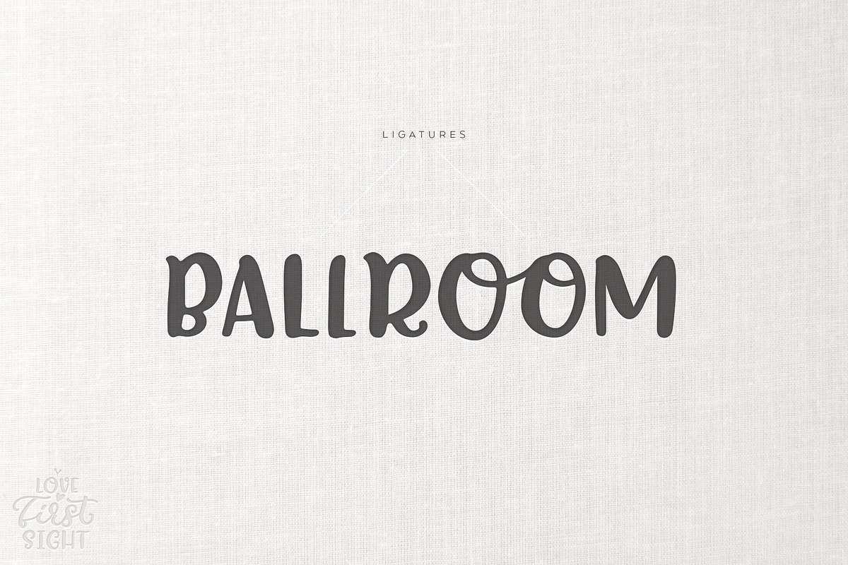 Love At First Sight Font Duo &Extras, a Sans Serif Font by Ayca Atalay (Photo 9 of 16)