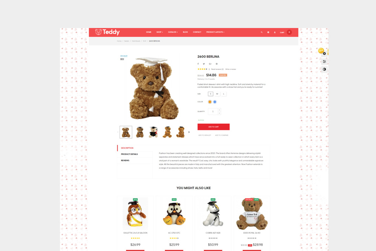 LEO TEDDY – KID TOY AND PET, a Bootstrap Template by LeoTheme (Photo 8 of 8)
