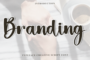 Branding, a Handwritten Font by FreshTypeINK (Thumbnail 1 of 7)