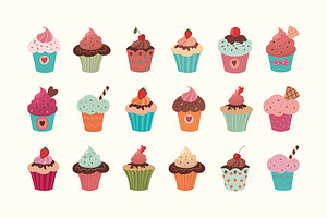 Delicious cupcakes