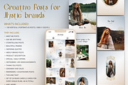 Celtic, Spiritual Instagram Posts, a Social Media Template by Under My Cozy Roof (Thumbnail 3 of 9)