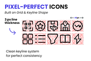 200 Modern UI-UX Icons for Apps, Web, an Outline Icon by Icons Drop (Thumbnail 3 of 8)