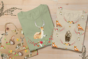 Forest watercolor designer toolkit, an Animal Illustration by Elegantia (Thumbnail 2 of 28)