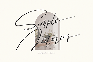 Bisqootte Modern Calligraphy Font