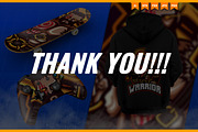 Warrior Killer Hunter Mascot Esport, a Branding & Logo Template by FNR Graphics (Thumbnail 5 of 5)