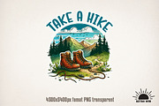 Camping Sublimation Bundle Hiking, an Object Graphic by GlitterCraft (Thumbnail 4 of 21)