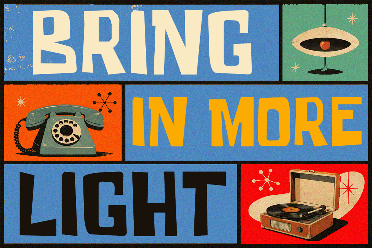 Cranko Retro Funky Display Font, a Sans Serif Font by Rasio Studio (Photo 7 of 11)
