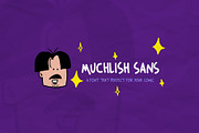 Embrace the Unseen: Muchlish Sans, a Handwritten Font by Notplayink_Std (Thumbnail 1 of 3)