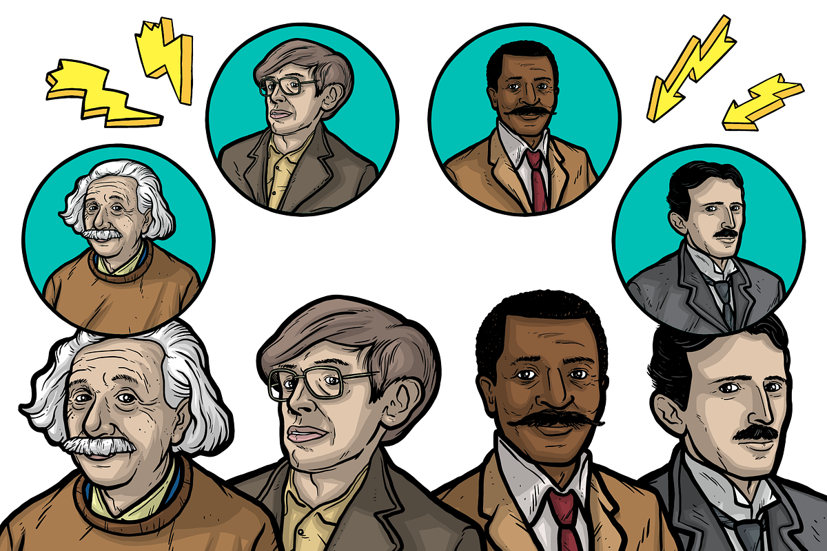 SmartyPants Figures (Genius Level), a Person Illustration by Vectory by BSC (Photo 2 of 3)