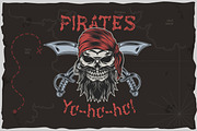Yo-ho-ho. Vintage layered font, a Font by Fractal fonts & graphics (Thumbnail 6 of 9)