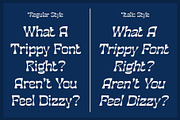 Caplosy Blur, a Sans Serif Font by Craft Supply Co. (Thumbnail 2 of 8)
