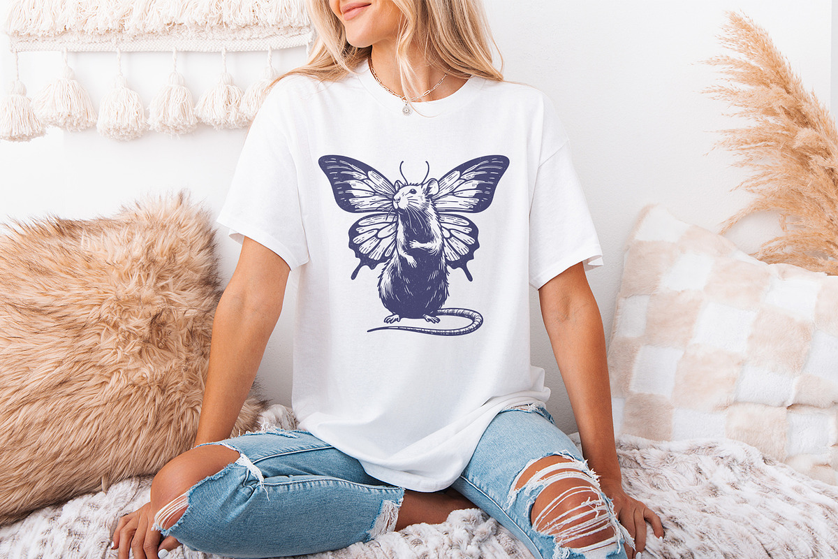 Cute Rat PNG Designs, Sublimation, an Illustration by SharpMarketplace (Photo 3 of 9)