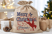Western Christmas Bundle Cowboy SVG, a Seasonal Illustration by TanchaArt (Thumbnail 7 of 8)