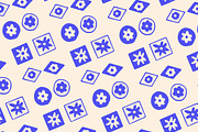 Floral Tattoos Clipart Bundle, a Decorative Illustration by ClayStudio (Thumbnail 2 of 8)