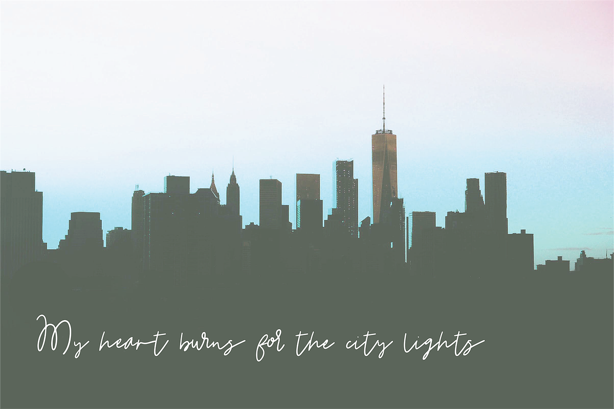 NEW YORK a Signature Script Font preview 8