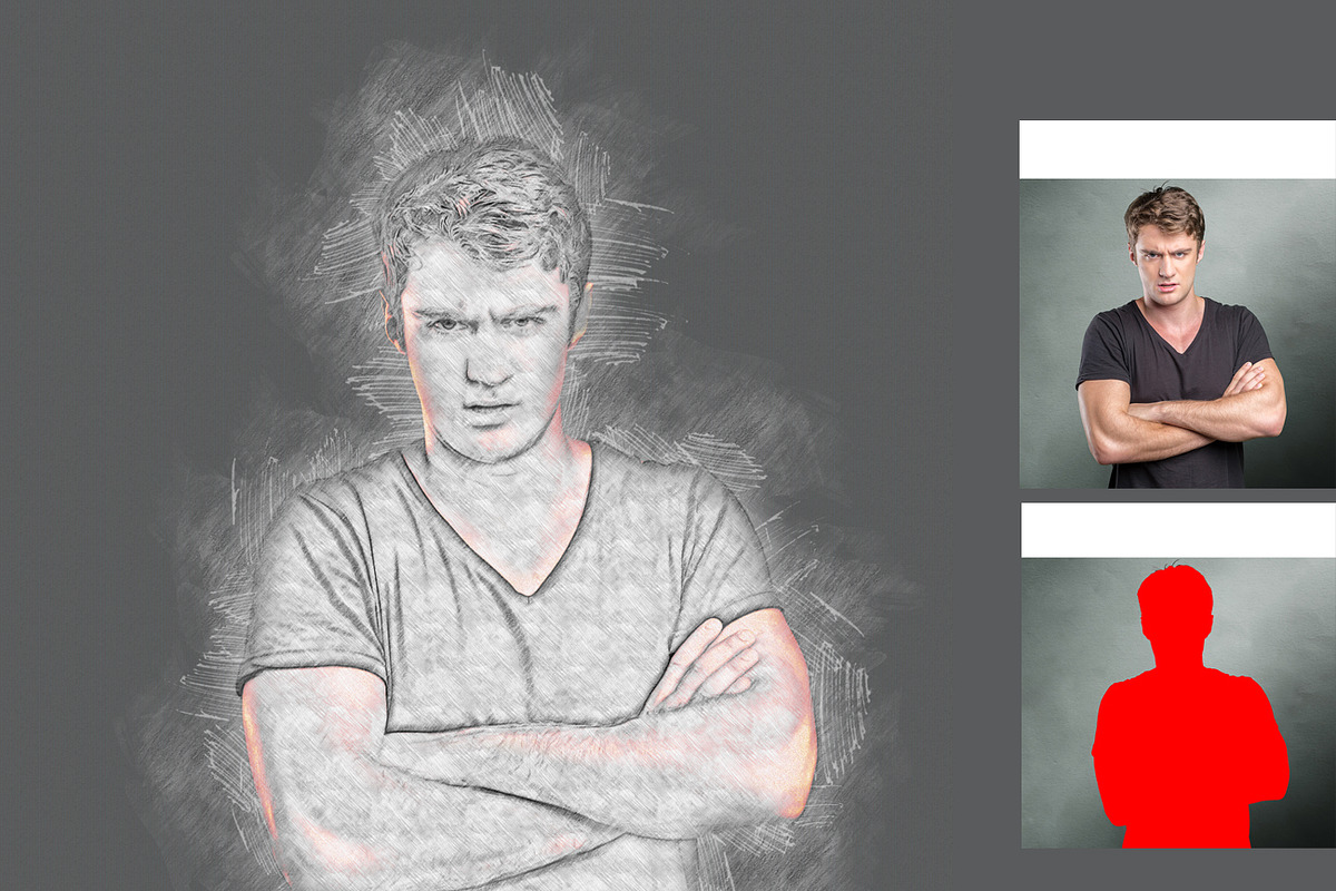 Incredible Glow Sketching Effects, an Action Add-On by MRI STUDIO (Photo 11 of 20)