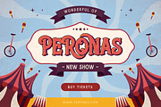 Peronas, a Font by kerismaker (Thumbnail 10 of 12)