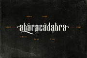 Black Cameo - With Bonus Ornaments, a Blackletter Font by creativemedialab (Thumbnail 5 of 8)