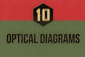 Vintage Optical Diagrams, an Illustration by The Rusty Press