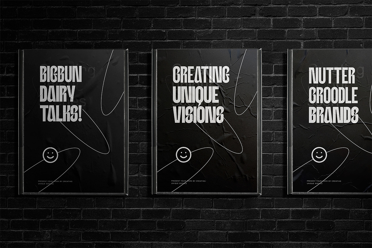 Krick Display Typeface, a Sans Serif Font by Foxtype (Photo 3 of 11)