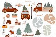 Snowy Village Christmas Collection, a Seasonal Illustration by Mio Buono (Thumbnail 13 of 19)