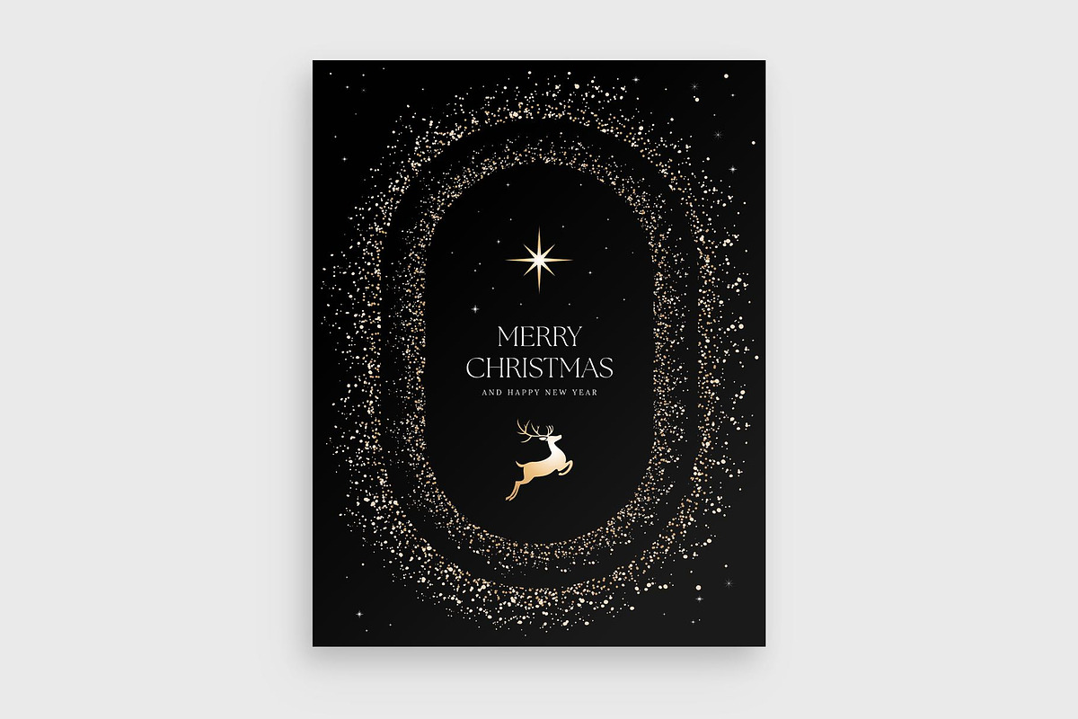 Luxe Christmas Flyer Template, a Flyer Template by BrandPacks (Photo 3 of 5)
