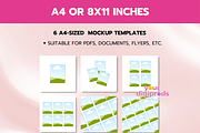 Canva Social Media Mockup Templates, a Social Media Template by Your DigiProds (Thumbnail 4 of 5)