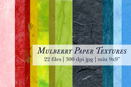 Mulberry Natural Paper Texture Pack
