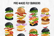Burger Creator, a Decorative Illustration by Margo Miller (Thumbnail 5 of 31)
