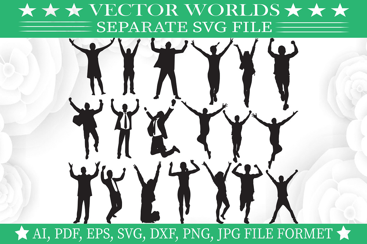 Winning Man Svg, Man, Winner Svg, an Object Graphic by VectorWorlds (Photo 3 of 3)
