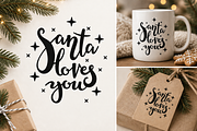Christmas and Happy New Year Set, a Decorative Illustration by Lena Kedrova (Thumbnail 7 of 11)