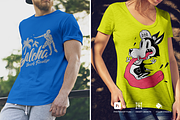 T-Shirt Mock-Up  Street Edition, a Shirt Mockup by Mock-up Store (Thumbnail 4 of 9)