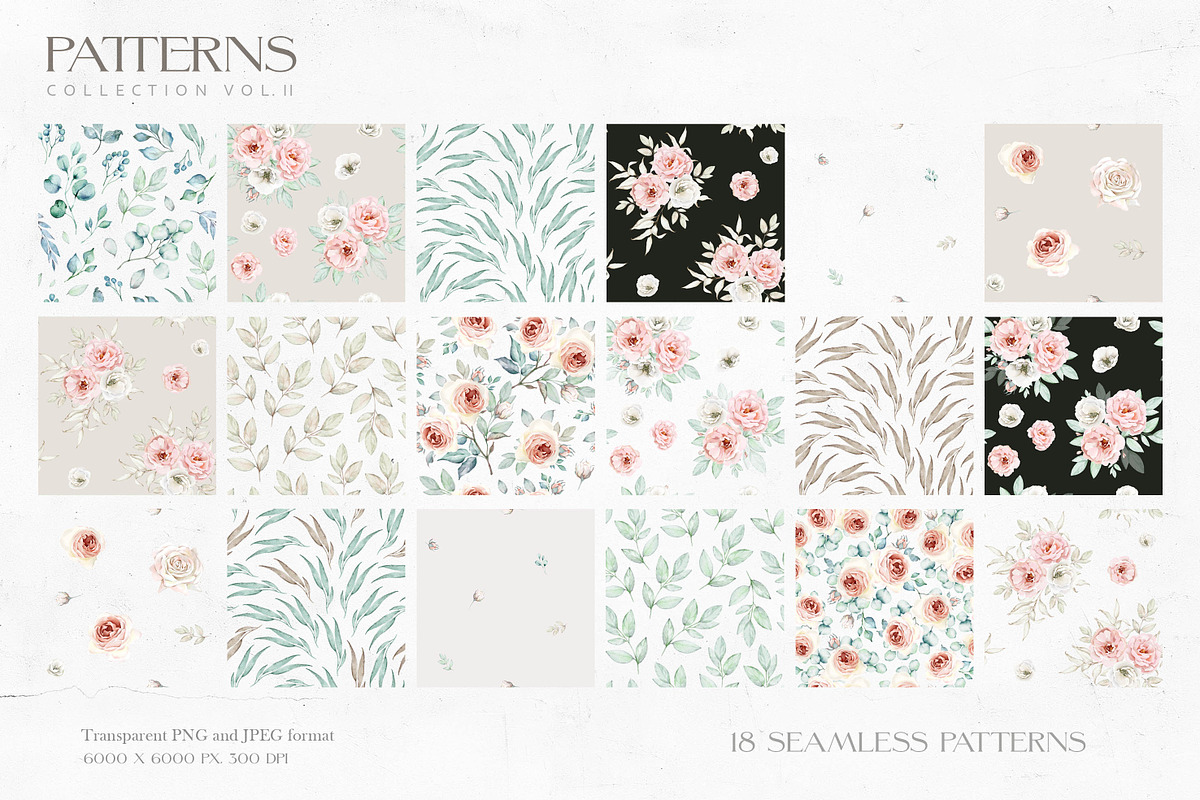 Floral Boutique Watercolor Set, an Illustration by Eva Katerina (Photo 13 of 16)