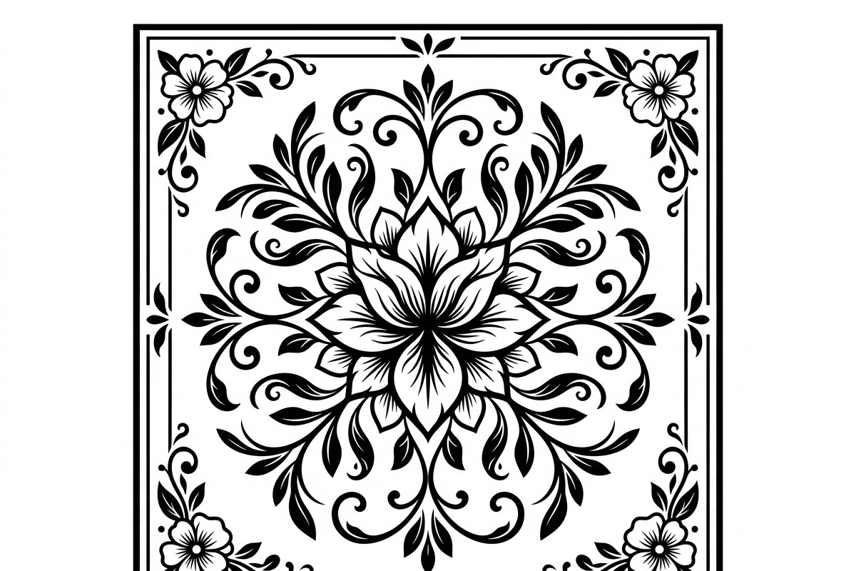 50 Elegant Floral Ornament Bundle, a Decorative Illustration by Amazin_art (Photo 3 of 29)