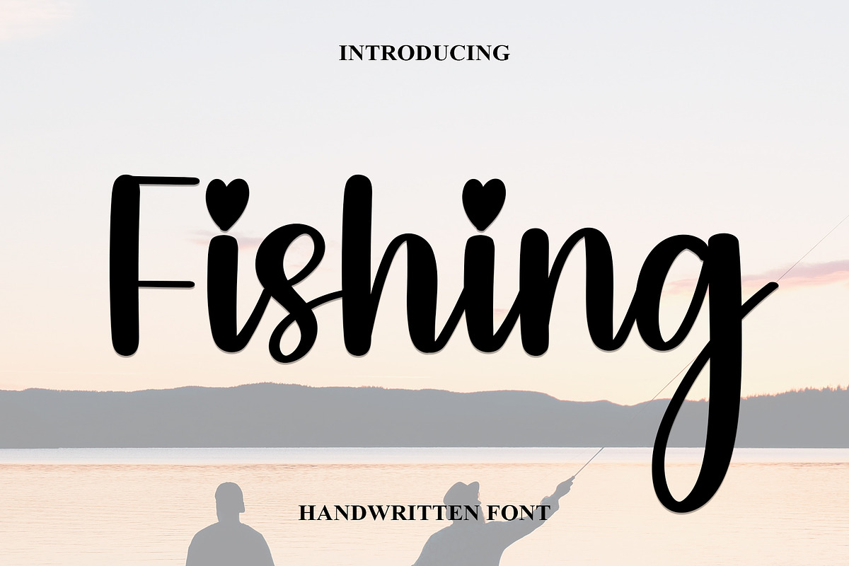 Fishing, a Handwritten Font by FreshTypeINK (Photo 1 of 7)