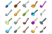 Kitchen utensils set for cooking and, an Object Graphic by pikepicture (Thumbnail 2 of 3)